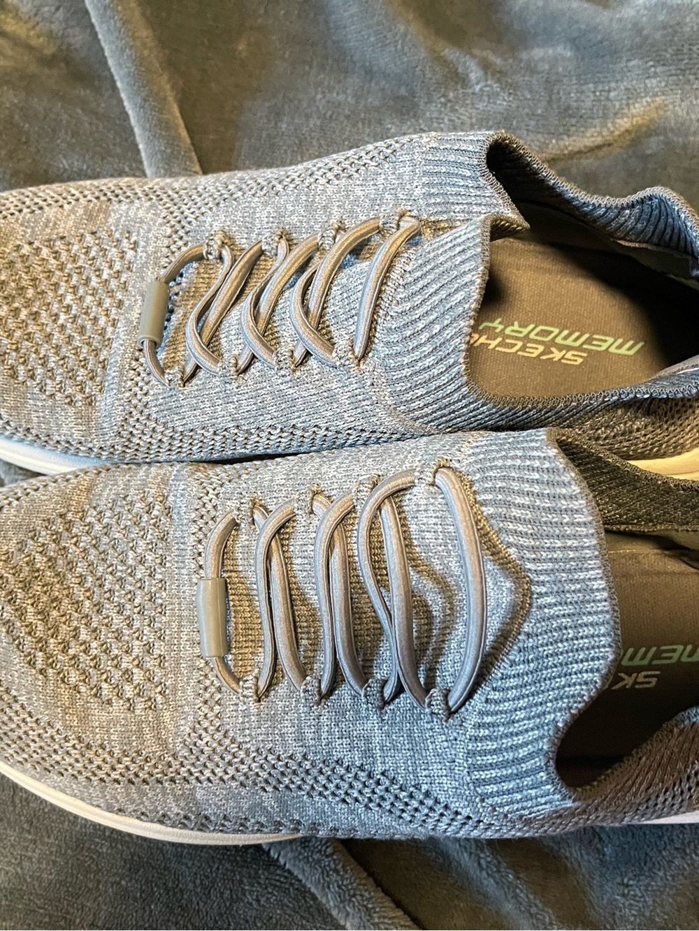 Skechers Bobs Sparrow 2.0 Allegiance Womens Size 8.6 Gray Running Shoes Sneakers - Picture 2 of 7